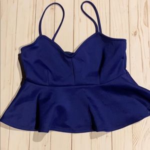 Peplum Crop Top